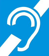Logo słabo słyszący i niesłyszący