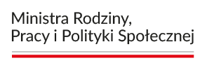 Logo Ministry Rodziny Pracy i Polityki Społecznej