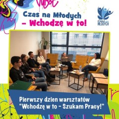 Zdjęcie artykułu Pierwszy dzień warsztatów “Wchodzę w to - Szukam Pracy❗” za nami, a kolejne przed nami.
